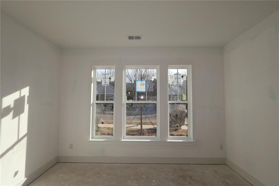 In-progress construction of a new home in Maple Grove at Towne Lake, Woodstock, GA (Image 10).