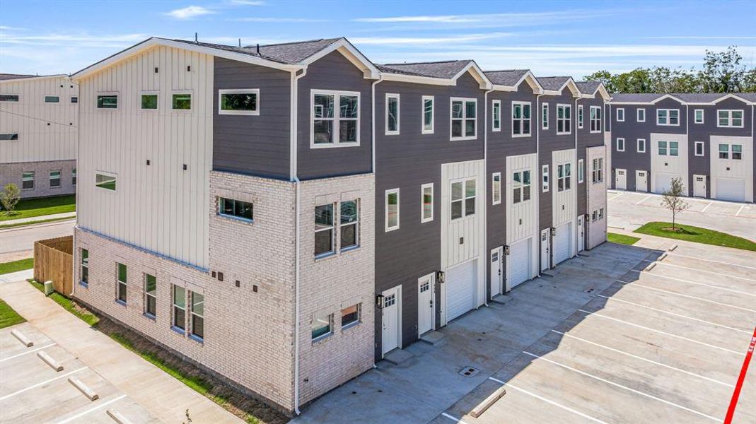 Front exterior of a new home in , Stephenville, TX, highlighting curb appeal (Image 21). Front exterior of a new home in , Stephenville, TX, highlighting curb appeal (Image 21).