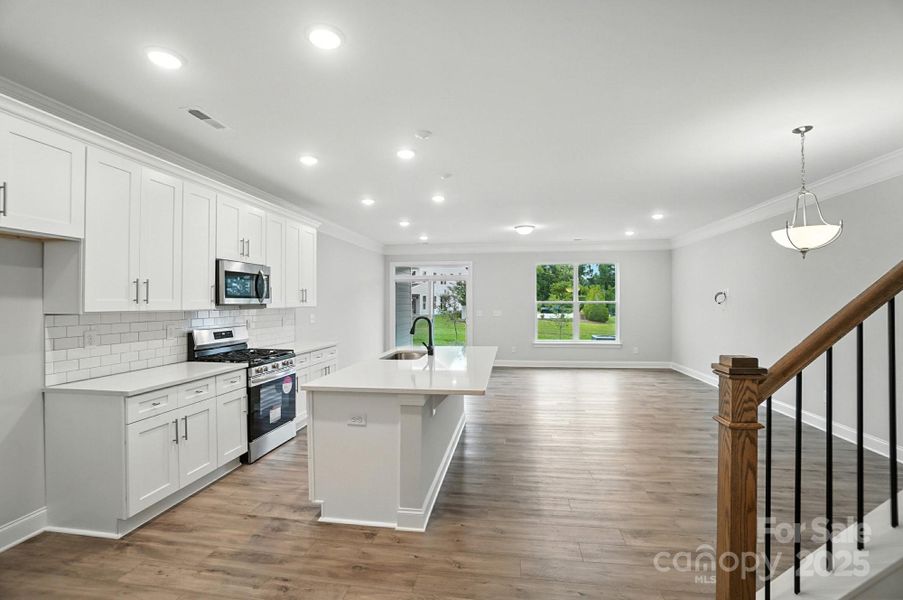 Furnished interior view inside a new home in Harrisburg Village, Harrisburg (Image 12). Furnished interior view inside a new home in Harrisburg Village, Harrisburg (Image 12).