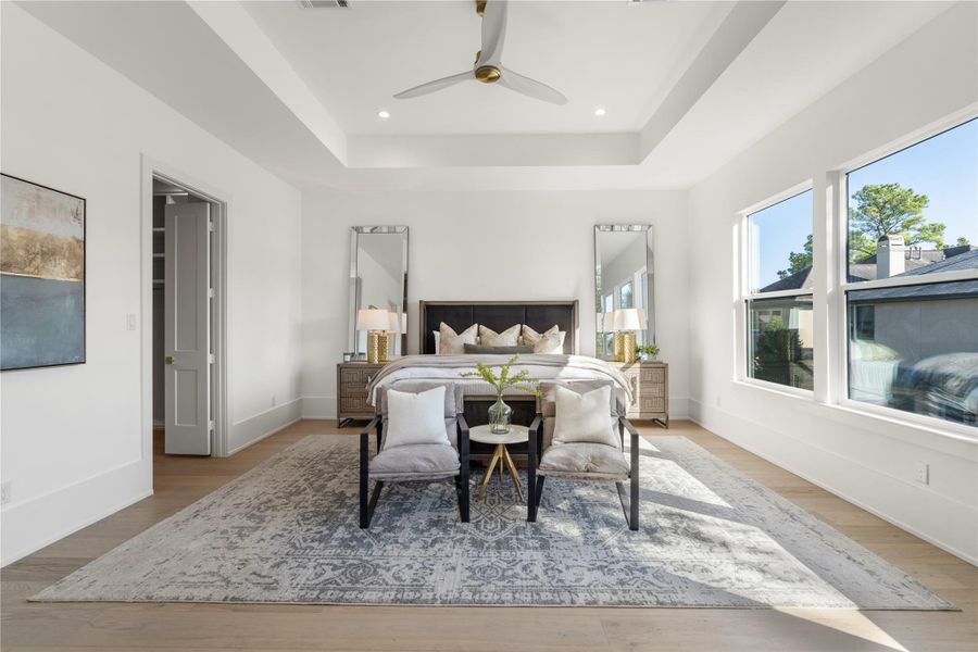 Furnished interior view inside a new home in , Houston (Image 28). Furnished interior view inside a new home in , Houston (Image 28).