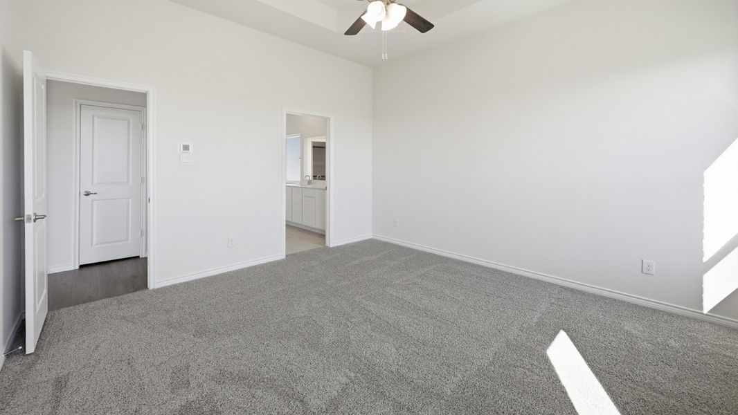 Spacious, unfurnished interior of a new home in Fireside by the Lake, Garland (Image 20).