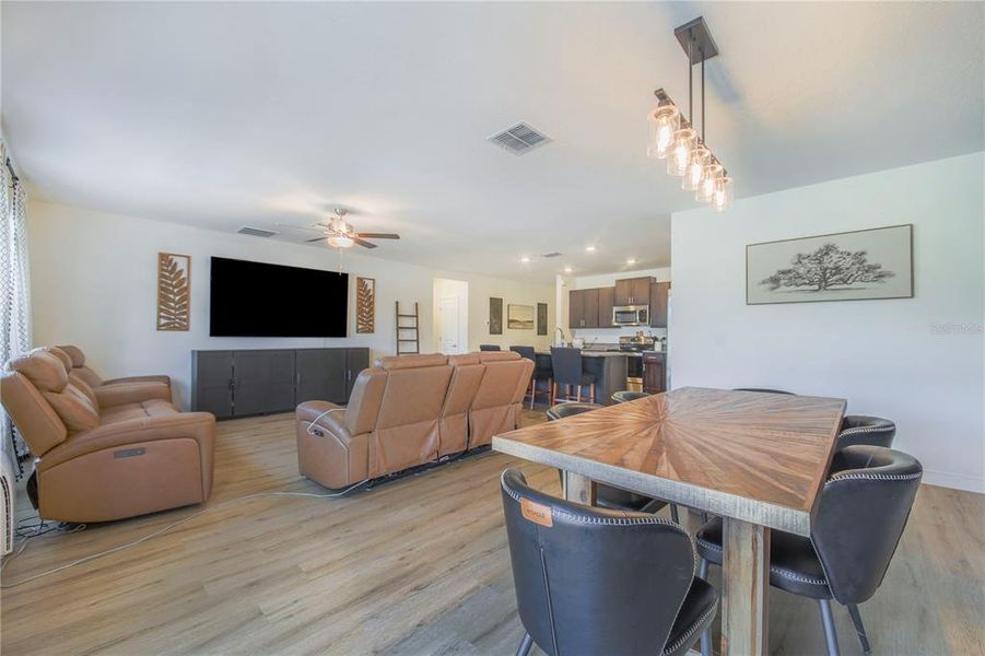 Furnished interior view inside a new home in Wind Meadows South, Bartow (Image 17).