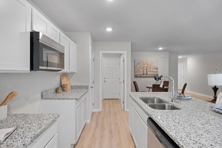 Furnished interior view inside a new home in , Jacksonville (Image 24).