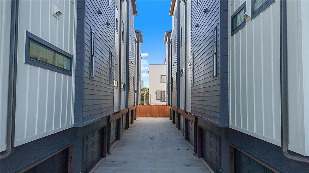 Exterior details and patio area of a home in , Dallas (Image 22).