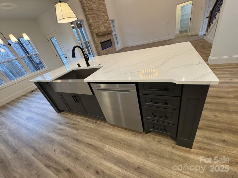 Close-up of interior finishes inside a home in , Hickory (Image 21). Close-up of interior finishes inside a home in , Hickory (Image 21).