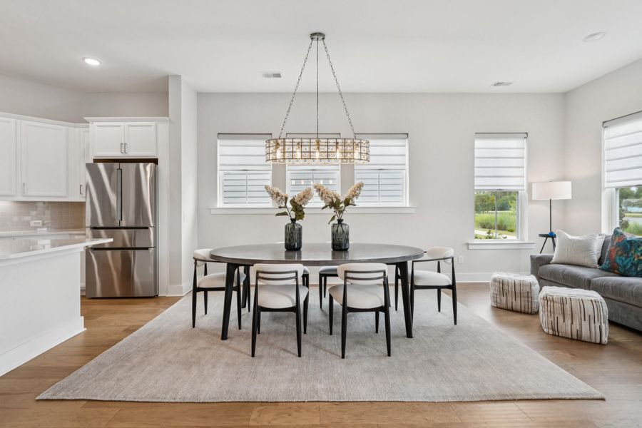 Furnished interior view inside a new home in , Mount Pleasant (Image 7). Furnished interior view inside a new home in , Mount Pleasant (Image 7).
