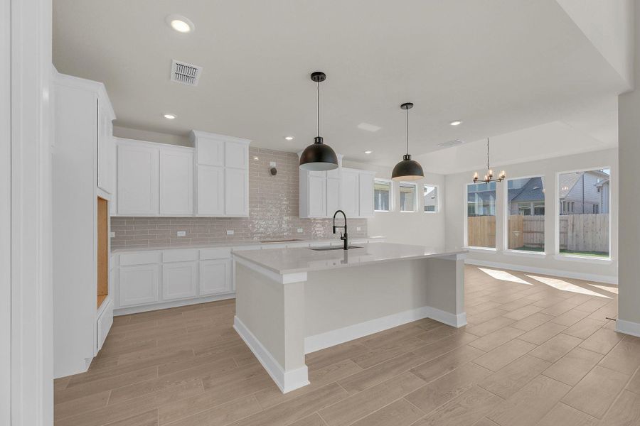 Furnished interior view inside a new home in Flora, Hutto (Image 8).