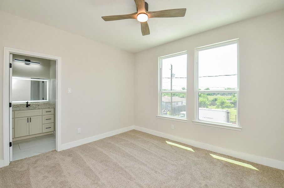 Spacious, unfurnished interior of a new home in , Houston (Image 11). Spacious, unfurnished interior of a new home in , Houston (Image 11).