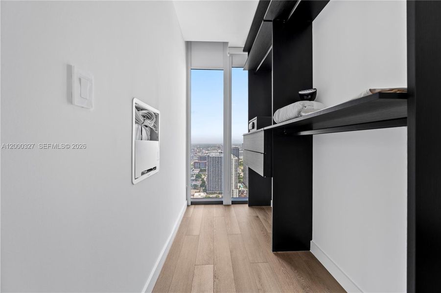 Furnished interior view inside a new home in , Miami (Image 18).