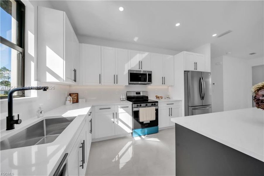Furnished interior view inside a new home in , Lehigh Acres (Image 6).