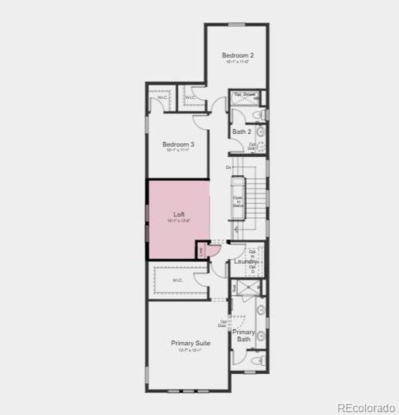 Additional Highlights Include: Loft in place of bedroom 4.