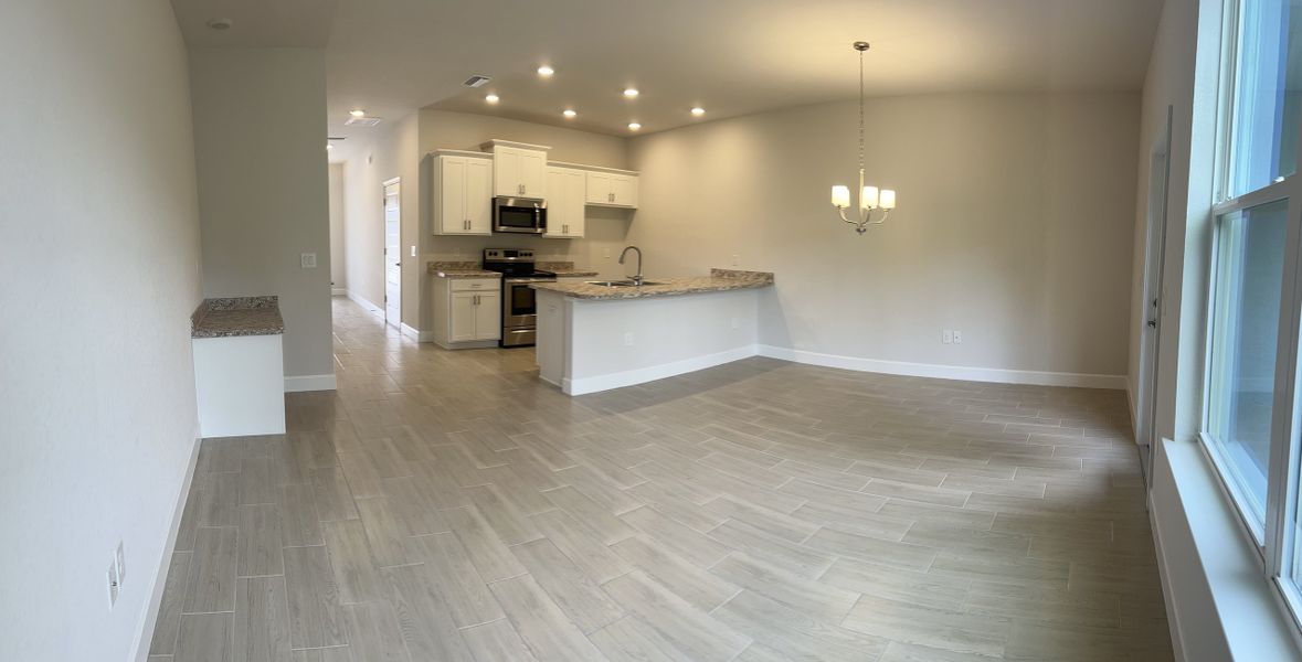 Spacious, unfurnished interior of a new home in Wyld Palms, Inverness (Image 6). Spacious, unfurnished interior of a new home in Wyld Palms, Inverness (Image 6).