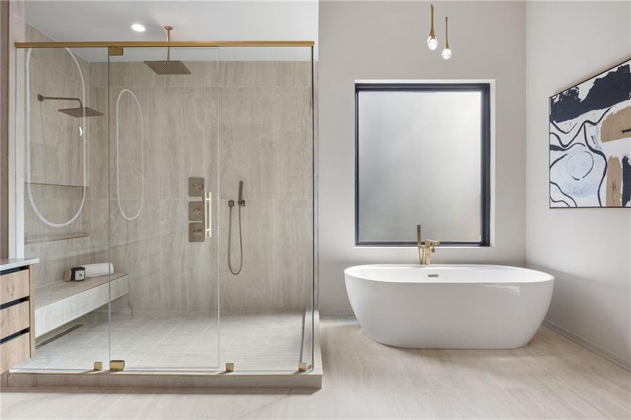 Furnished interior view inside a new home in , Sandy Springs (Image 14). Furnished interior view inside a new home in , Sandy Springs (Image 14).