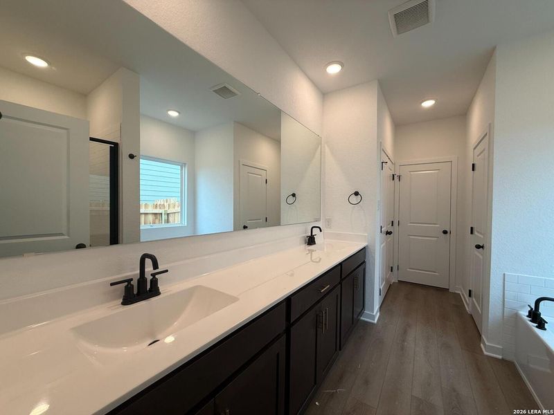 Furnished interior view inside a new home in The Wilder, Adkins (Image 9).