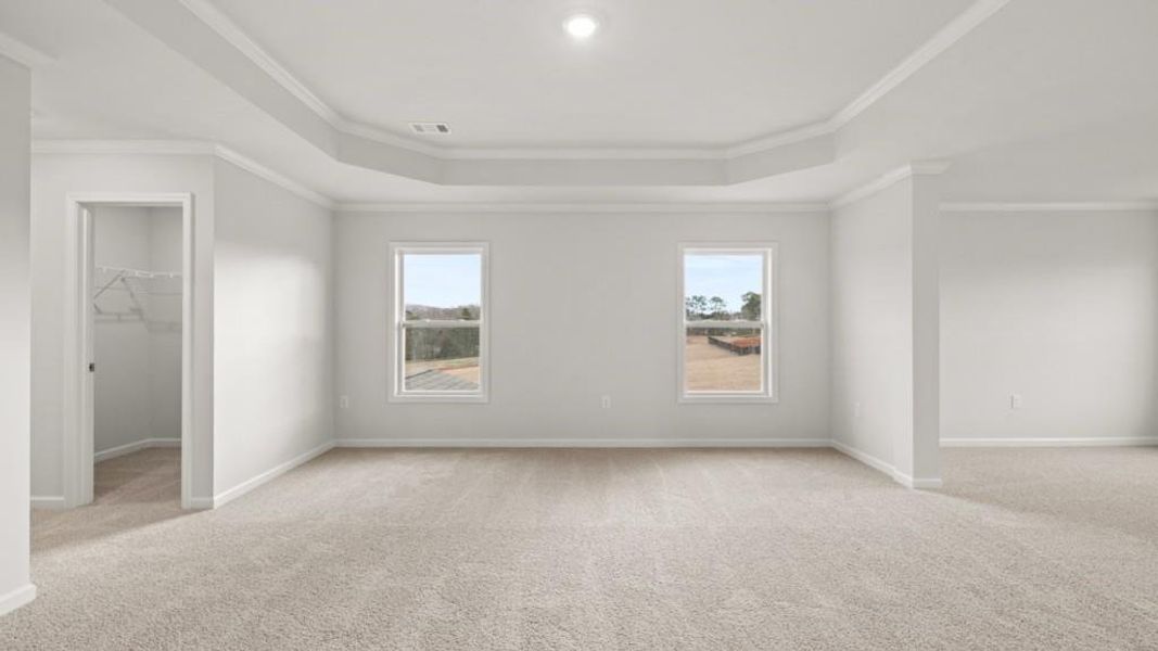 Spacious, unfurnished interior of a new home in Thalley Creek Estates, Cumming (Image 23).