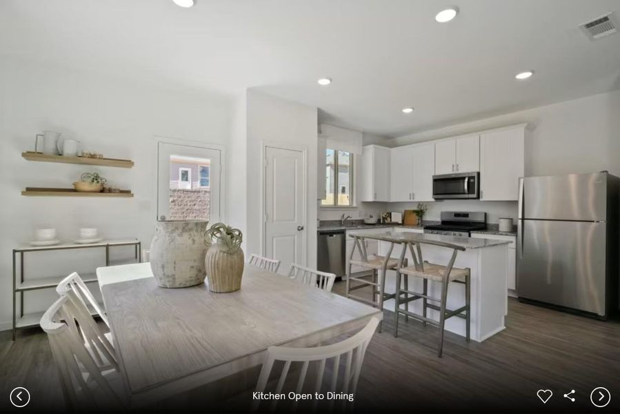 Photo of Centex model home with same floor plan, not of actual home listed.