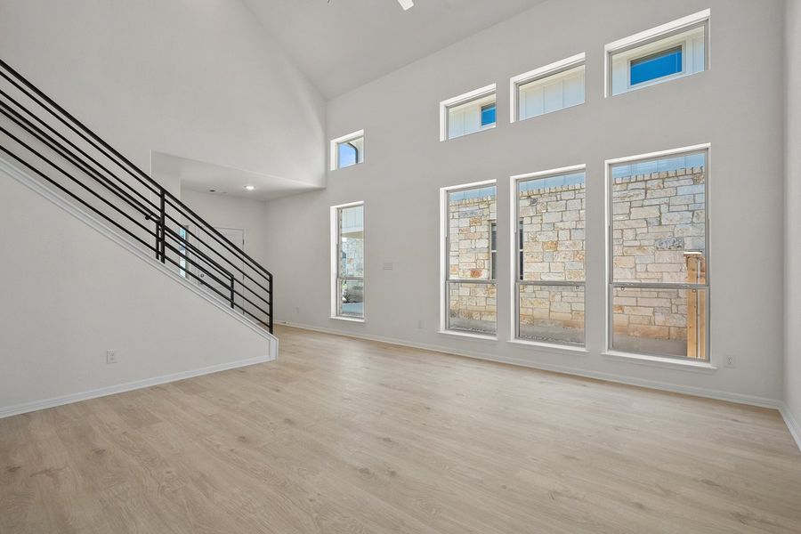 Spacious, unfurnished interior of a new home in Crosswinds, Kyle (Image 25). Spacious, unfurnished interior of a new home in Crosswinds, Kyle (Image 25).