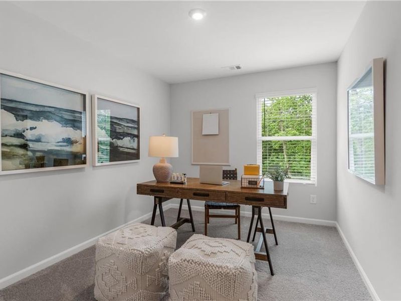 Furnished interior view inside a new home in Stegall Village, Emerson (Image 19).