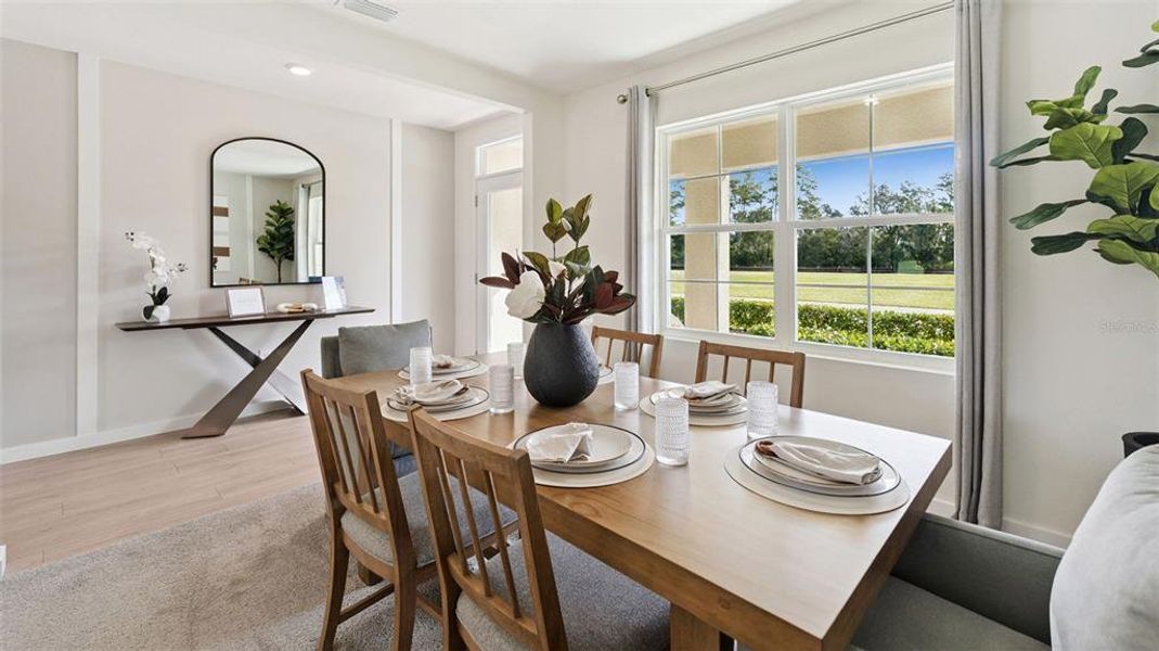 Furnished interior view inside a new home in Preston Cove, St. Cloud (Image 6).