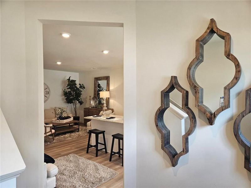 Furnished interior view inside a new home in , Conyers (Image 37).