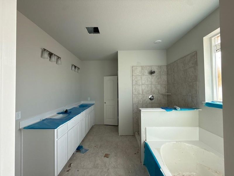 In-progress construction of a new home in Covenant Park, Springtown, TX (Image 6).