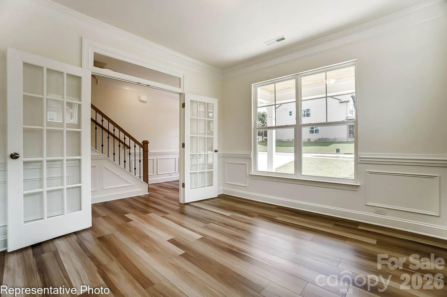 Spacious, unfurnished interior of a new home in Ashton Park, Monroe (Image 19).