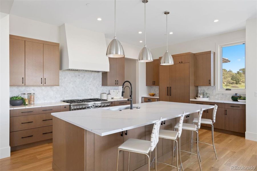 Furnished interior view inside a new home in , Castle Rock (Image 17).