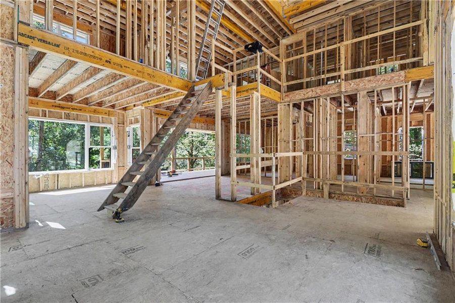 In-progress construction of a new home in , Cumming, GA (Image 20). In-progress construction of a new home in , Cumming, GA (Image 20).