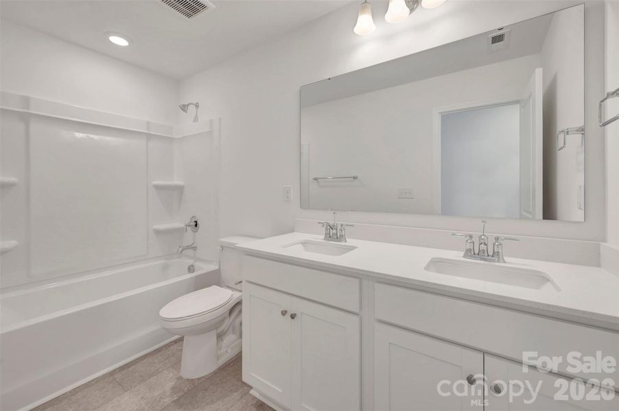 Secondary bathroom
