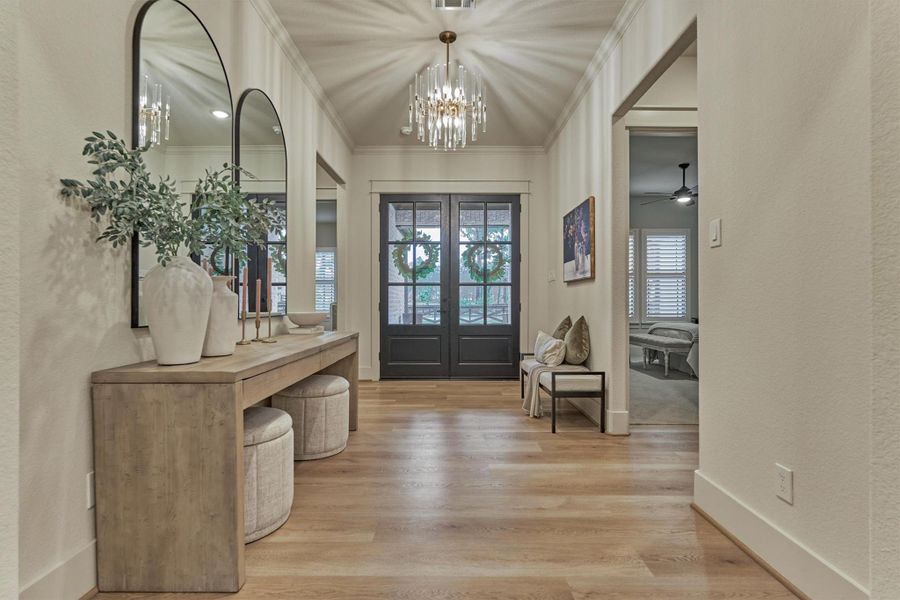 Furnished interior view inside a new home in , Montgomery (Image 4).