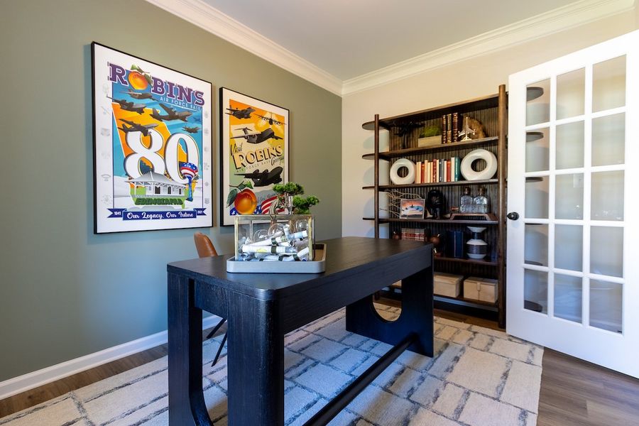 Furnished interior view inside a new home in Trellis Park, Hampton (Image 24).