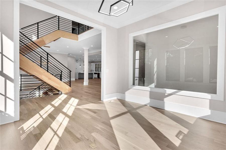 Spacious, unfurnished interior of a new home in , Marietta (Image 12).