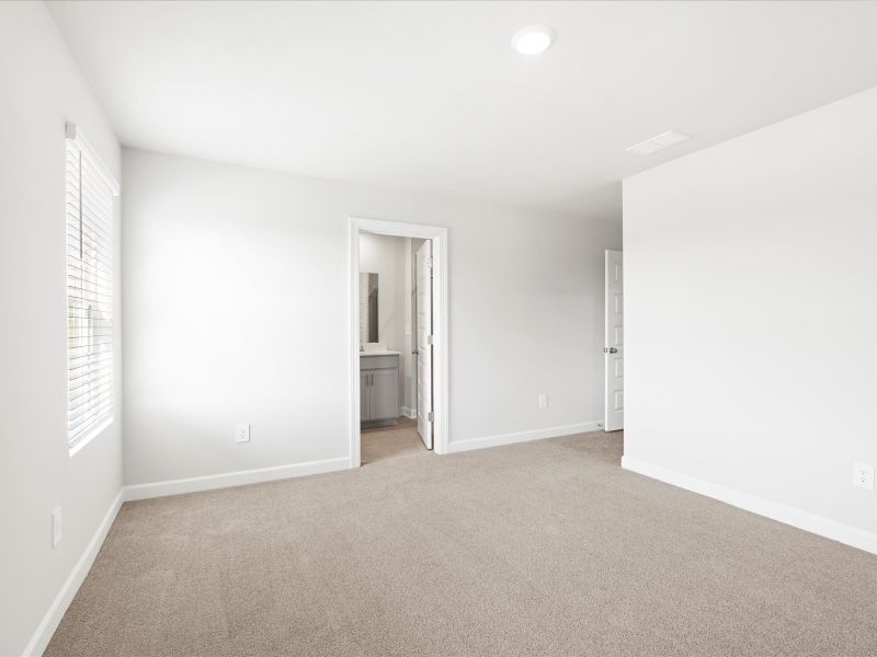 Spacious, unfurnished interior of a new home in Valentine Townes, Greer (Image 11).