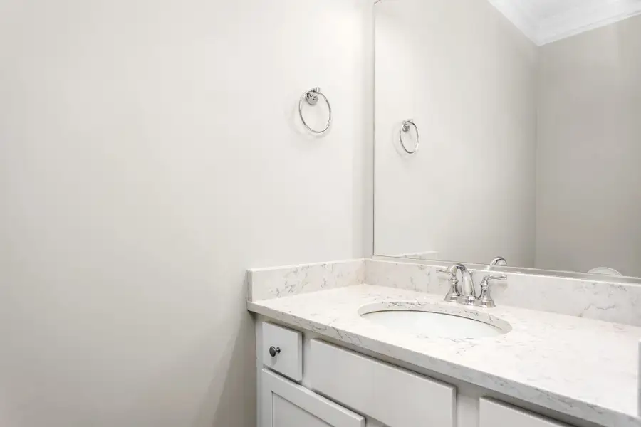 Furnished interior in a model home at Friedberg Village in Winston-Salem (Image 16).