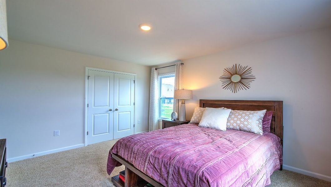 Furnished interior view inside a new home in Reserve at Tap Root Farms, Fletcher (Image 39). Furnished interior view inside a new home in Reserve at Tap Root Farms, Fletcher (Image 39).