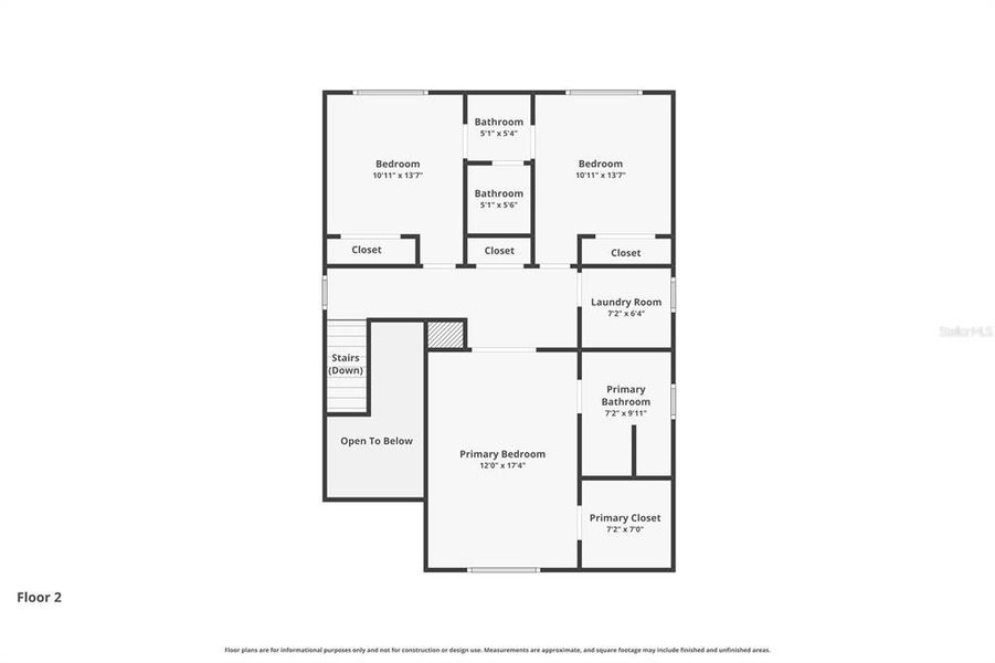 2D floor plan layout of this home in , Palm Coast, FL (Image 7).