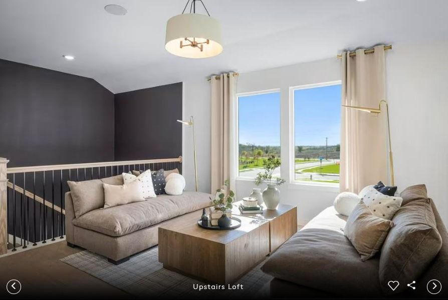 Interior photos- Photo of Pulte model home with same floor plan, not of actual home listed.