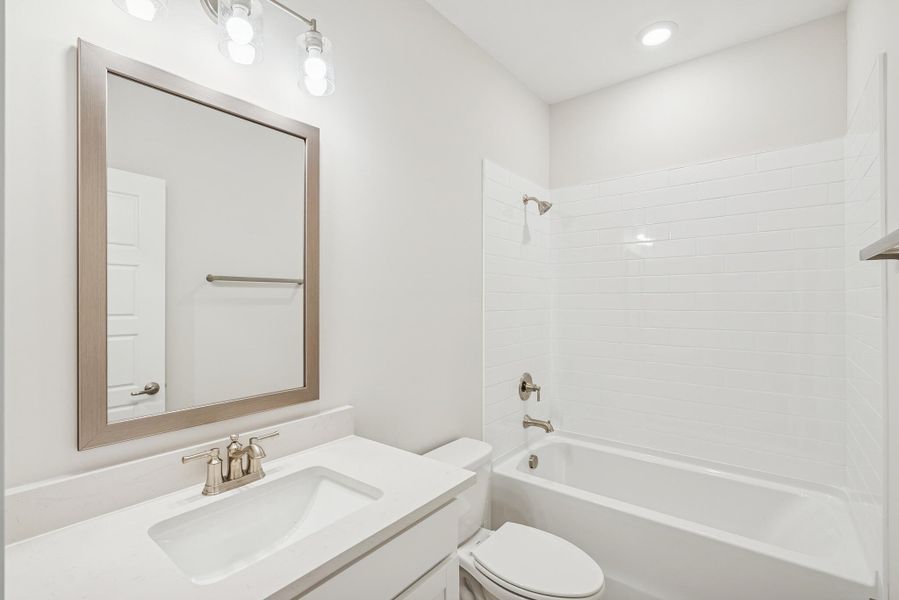 Furnished interior view inside a new home in Hidden Ponds Reserve, Awendaw (Image 16).