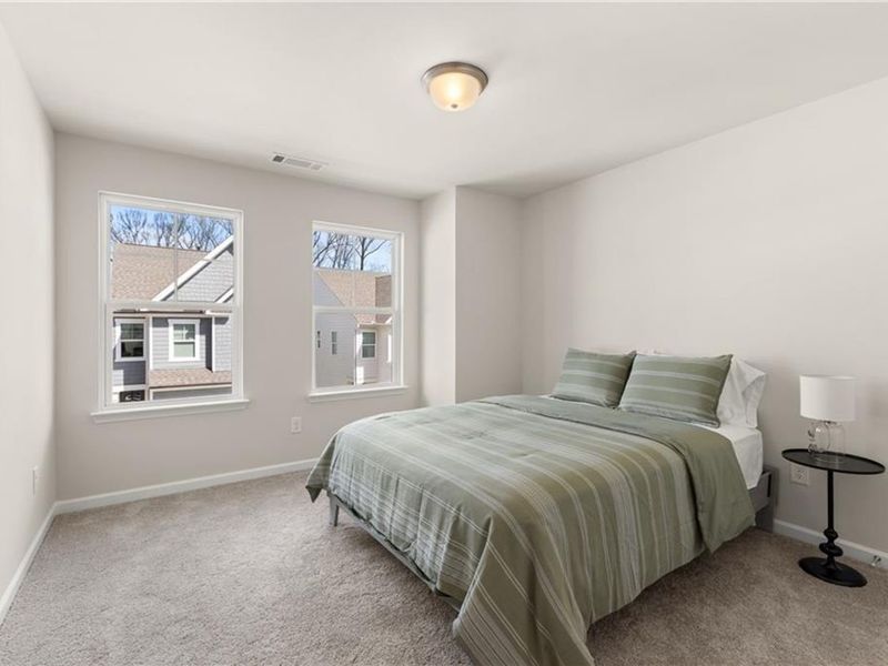 Furnished interior view inside a new home in The Village at Shallowford, Kennesaw (Image 25).
