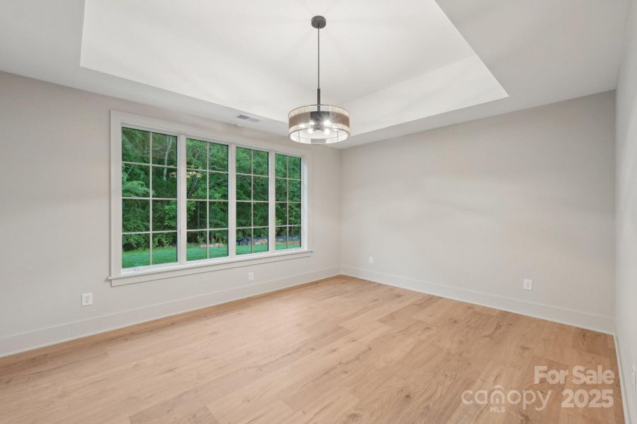 Spacious, unfurnished interior of a new home in Cardinal Crest, Weddington (Image 42).