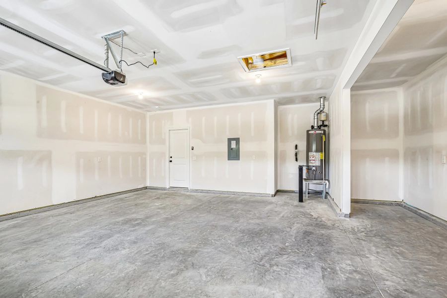 2 ½ car garage