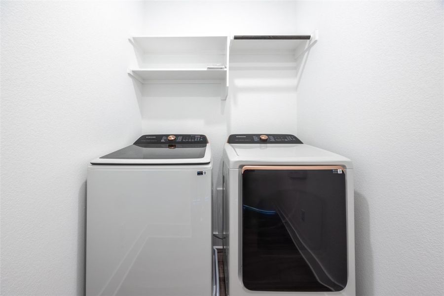 Furnished interior view inside a new home in Ryegrass Collection – Freedom at Anthem, Kyle (Image 7).