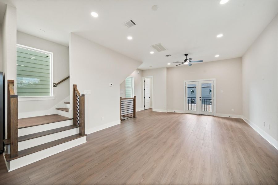 Spacious, unfurnished interior of a new home in , Houston (Image 26). Spacious, unfurnished interior of a new home in , Houston (Image 26).