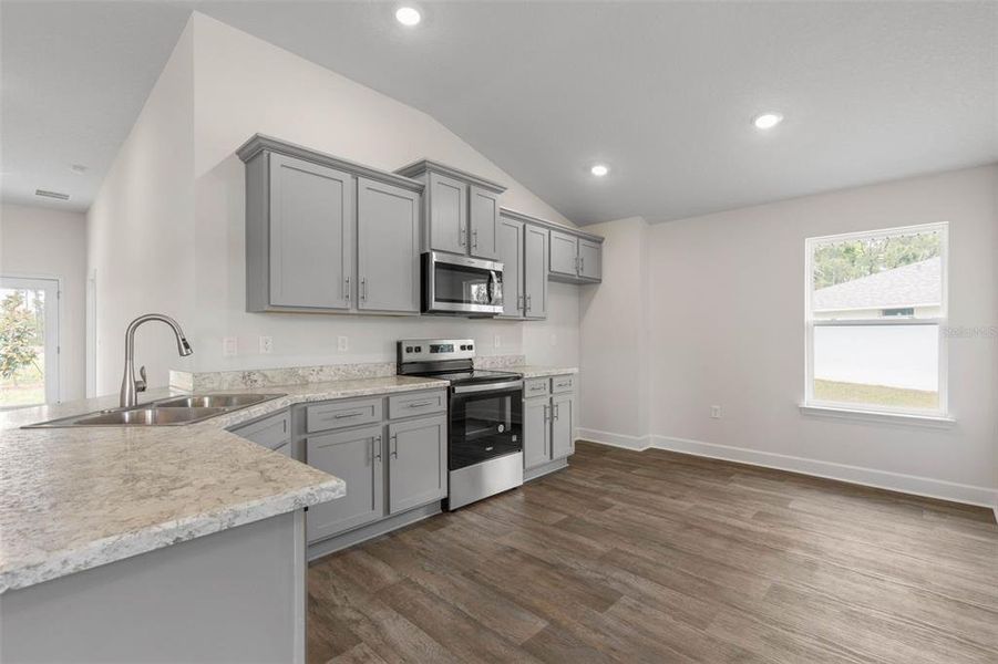 Furnished interior view inside a new home in Palm Coast, Palm Coast (Image 7). Furnished interior view inside a new home in Palm Coast, Palm Coast (Image 7).