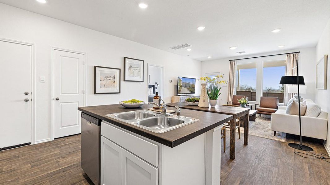 Furnished interior view inside a new home in Wayside, Uhland (Image 9). Furnished interior view inside a new home in Wayside, Uhland (Image 9).