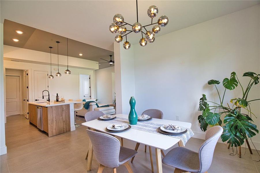 Furnished interior view inside a new home in , Venice (Image 30). Furnished interior view inside a new home in , Venice (Image 30).