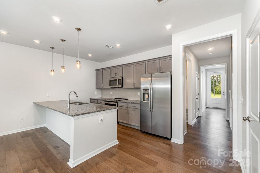 Furnished interior view inside a new home in , Charlotte (Image 5).