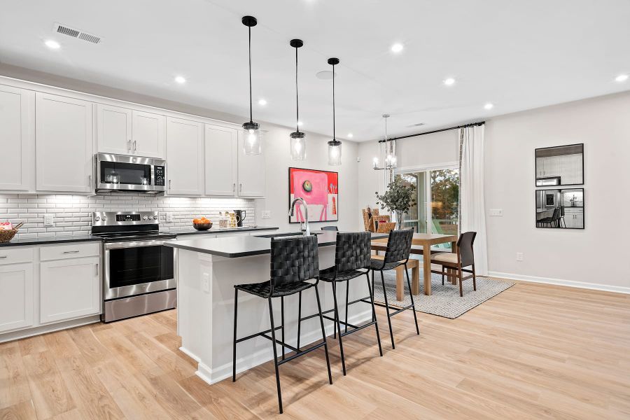 Representative furnished interior of a home built from the Henderson by Tri Pointe Homes in Alton Creek, Mint Hill (Image 9).