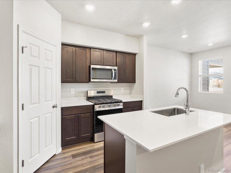 Furnished interior view inside a new home in Poudre Heights: The Meadow Collection, Windsor (Image 13).