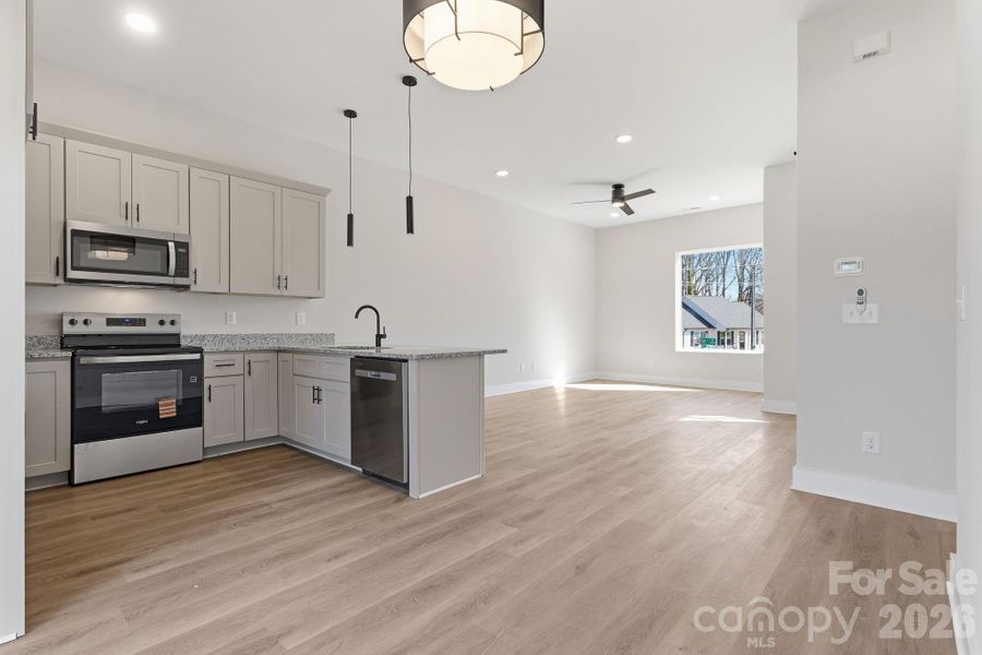 Furnished interior view inside a new home in , Kannapolis (Image 6).